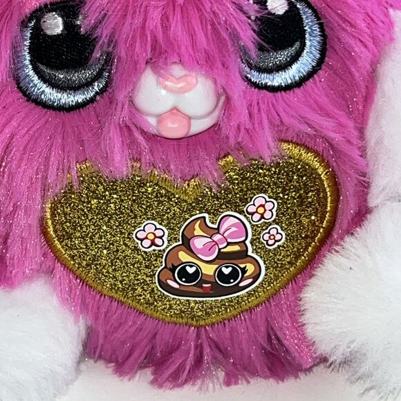 Zuru Rainbocorns Plush Unicorn 5" Tall Sparkle Gold Ears & Horn Stuffed Animal - Picture 2 of 8